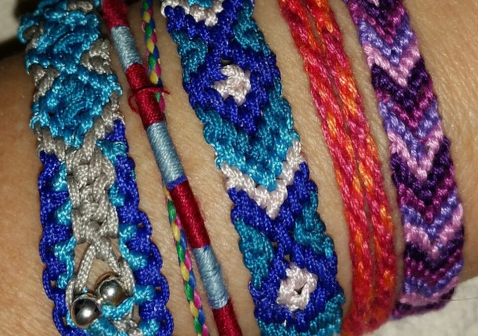 Use Macramé For Making Beaded Bracelets